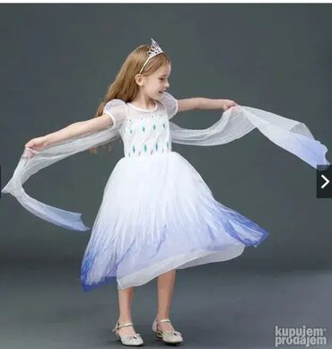 Kostimi za maskenbal: Model BELA 5 FROZEN 2 LEDENO KRALJEVSTVO 2 deo - NOVO Elza Frozen 2 — 3