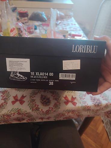 Patike: Modne patike LRBL – bele sa zlatnim detaljima - Model: niskoprofilne — 11