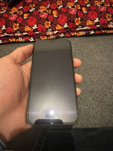 телефон сатуу: IPhone 12, Колдонулган, 128 ГБ, Кара, Заряддоочу түзүлүш, Коргоочу айнек, Каптама, 71 %