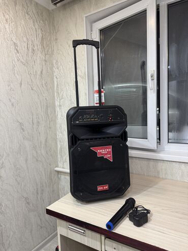 колонка б у: Большая блютуз колонка с микрофоном