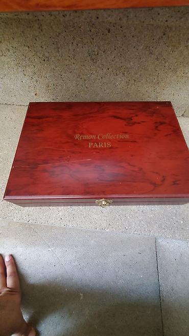 xonça desti: Remon Collection Paris – kişi aksesuarları dəst-i Zərif taxta (şlaklı — 5