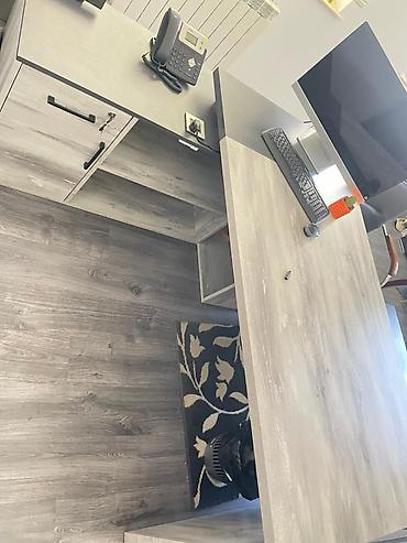 Ofis mebeli: İşlənmiş, Müdir üçün, Dördbucaq masa — 9