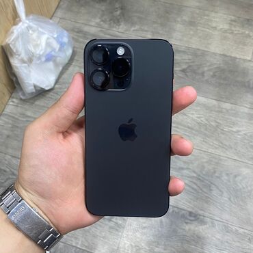 iphone 10 про макс: IPhone 14 Pro Max, Б/у, 256 ГБ, Черный, Чехол, 88 %