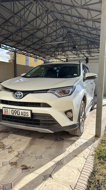 Toyota: Toyota RAV4: 2017 г., 2.5 л, Автомат, Гибрид, Кроссовер