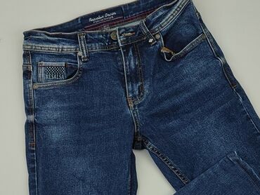 spódnice dżinsowe z rozcięciem: Jeans, S (EU 36), condition - Good