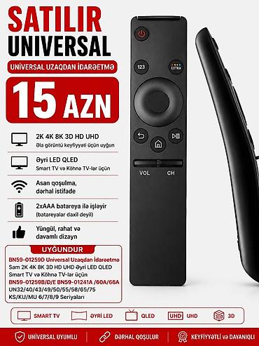 Universal Uzaqdan İdarəetmə – BN59-01259D/D/E BN59-01241A/60A/66A
