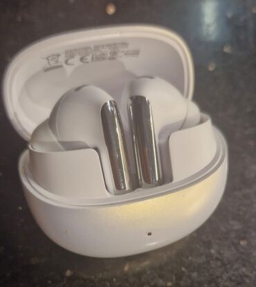 Mikrofonlar: Yeni Simsiz (Bluetooth) Qulaqcıqlar, QCY, rəng - Ağ