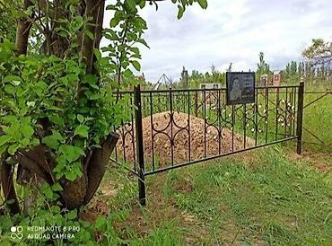 Ритуальные услуги: Жыгач тосмо деревяный ограда саснадан — 17