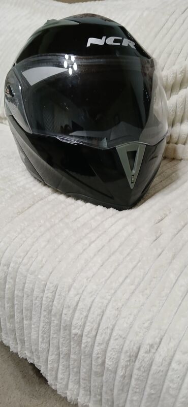 Moto dəbilqələr: NCR tam üzlü motosiklet dəbilqəsi - Rəng: parlaq qara, gümüşü -da lalafo.az — 22 Moto dəbilqələr: NCR tam üzlü motosiklet dəbilqəsi - Rəng: parlaq qara, gümüşü — 22