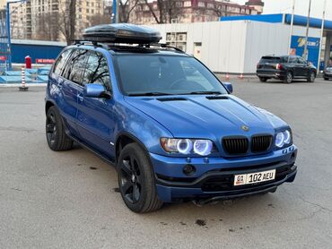 4 вд: BMW X5: 2002 г., 4.6 л, Автомат, Бензин, Кроссовер