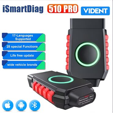 Alati za automobile: Novo - Vident iSmartDiag510 Pro Bluetooth 28+ Full OBD2 Novo - Vident — 28