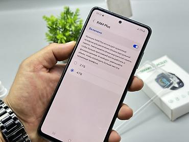 Мобильные телефоны и аксессуары: Samsung Galaxy A52, Б/у, 128 ГБ, цвет - Черный, 2 SIM — 5