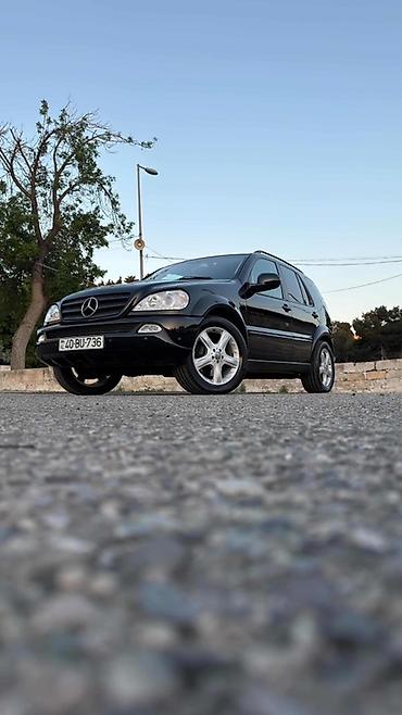 çeşka mersedes: Mercedes-Benz M-Class: 5.5 l | 2001 il Ofrouder/SUV — 1