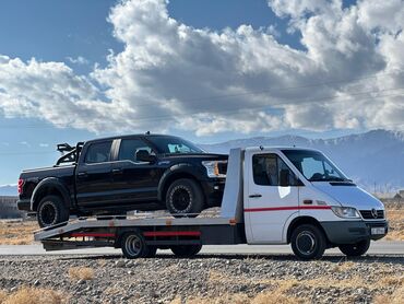 Услуги эвакуатора: Эвакуатор/перевозка авто на платформе - Бортовой эвакуатор Mercedes — 44