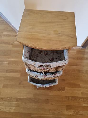 Тумбы для вещей и одежды: Продаю тумба для хранения белья или вещей, можно для ванной или — 8