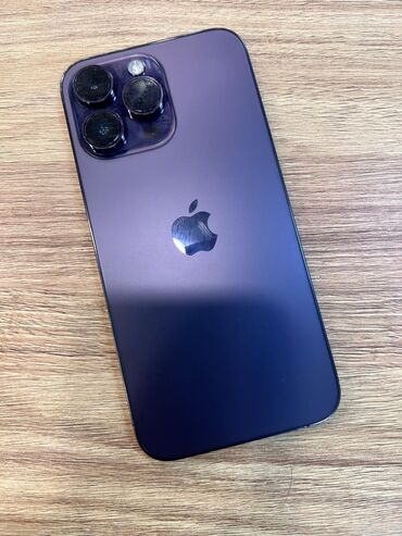чехол на телефон айфон x: IPhone 14 Pro Max, Колдонулган, 256 ГБ, Deep Purple, 79 %