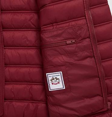 курткы: Эркектердин курткасы, S, Us Polo Assn, Колдонулган, түсү - Кызыл, Акылуу жеткирүү — 6
