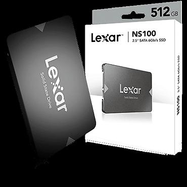 ssd satilir: Lexar NS100 512GB 2.5" SATA III SSD 512 GB | 500MB 🔋Yazma sürəti: 500 — 1