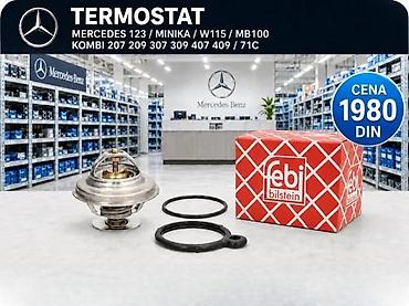 Termostati: MERCEDES 123 MINIKA W115 TERMOSTAT KOMBI MB100 | Termostat mercedes — 4