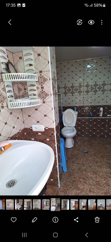 Uzunmüddətli kirayə evlər: 40 kv. m, 1 otaqlı, Kombi, Su, İnternet — 8