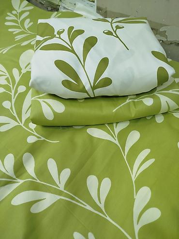 Комплекты постельного белья: Постельное бельё из сатина-жаккарда (страйп-сатин) - Материал — 9