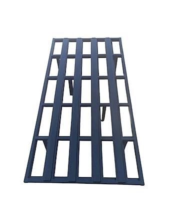 palet nədir: Metal palet – 2,0 m x 0,90 m - Material: qalın divarlı metal/profil — 3
