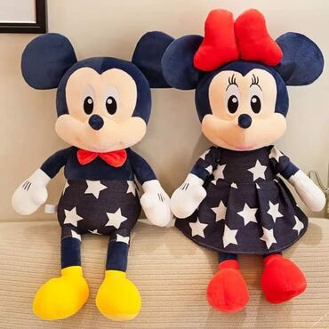 Ostale životinje: 🖤Predivni Mickey Mouse i Lady Minnie 🖤 🖤Plišani drugari visine 50cm