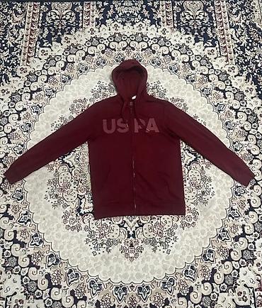 кофта черная: Мужская толстовка, S, L, Us Polo Assn, Б/у, Бесплатная доставка, Платная доставка — 1
