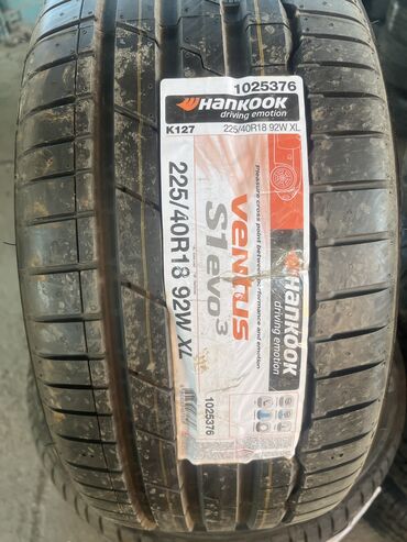 Шины: Шины 225 / 40 / R 18, Лето, Новый, 1 шт, Легковые, Корея, Hankook