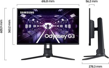 dvd diskovod samsung: Монитор, Samsung, Б/у, LED, 23" - 24"