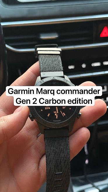 часы гармин бу: Garmin Marq commander Gen 2 carbon edition В хорошем состоянии Без — 1