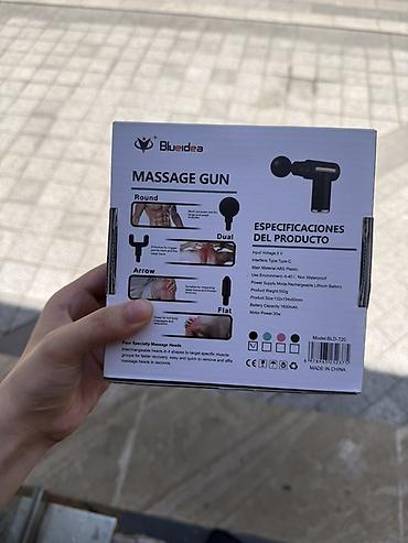 masajis: Blueidea Massage Gun BLD-720 – dərin əzələ masajı üçün portativ cihaz — 3