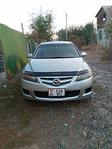 Mazda 6: 2003 г., 1.8 л, Механика, Бензин, Седан at lalafo.kg Mazda 6: 2003 г., 1.8 л, Механика, Бензин, Седан