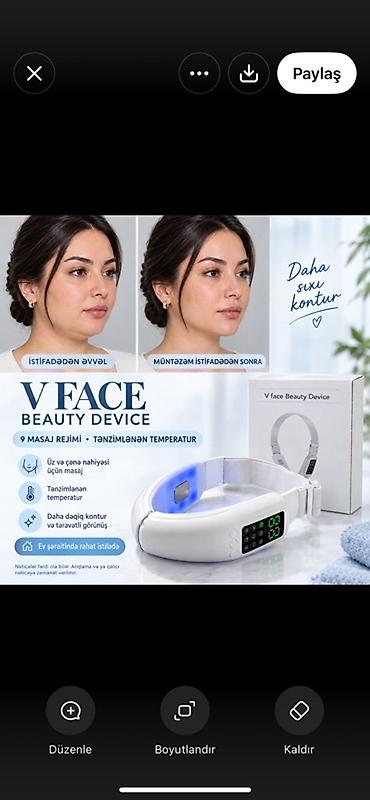 uz girxan: V Face Beauty Device – üz və çənə nahiyəsi üçün masaj və — 1
