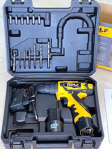 Инструменты: Аккумуляторная дрель-шуруповёрт ROLF TOP-12V - Питание: 12V, Li-Ion - — 2