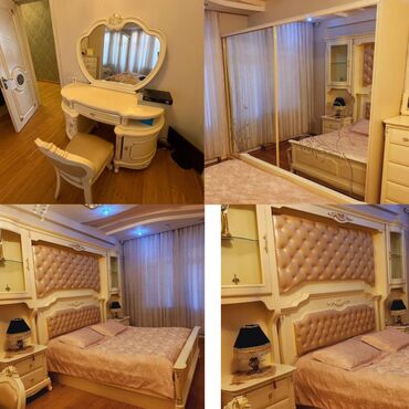 otaq qapi: Klassik yataq desti .Dest 1650₼ satilir.Mebel 20.000₼ alinib .Unvan