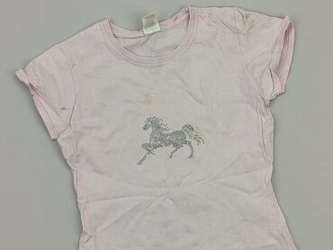 t shirty damskie pudrowy róż: T-shirt, XS, stan - Zadowalający