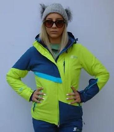 Ski jakne: Ženska ski/snowboard jakna – dvobojna (žuto-limeta i tamnoplava) sa — 24