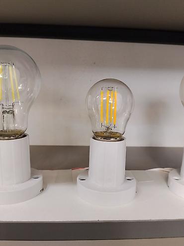 лампы накаливания: LED-лампа с филаментами (ретро-стиль) - Тип: светодиодная филаментная — 1