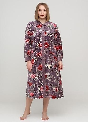 Домашние костюмы: Женские халаты Велюровые халат Тёплые халаты Модные халаты Одежда — 13