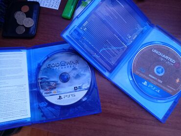 PS5 (Sony PlayStation 5): God of war ragnarock ve uncharted 4 disklerin hecbir problemi yoxdur