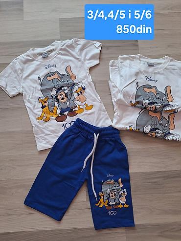 uniqlo majice: Dečiji komplet Disney – majica kratkih rukava i bermude. - Dizajn — 1