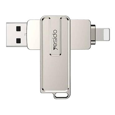 video kart: Kateqoriya: Flash yaddaşlar Brend: Yesido Model: FL16 128Gb silver — 1