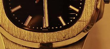 cusa 10872: Patek Philippe Nautilus üslubunda kişi qol saatı - Klassik qara — 3