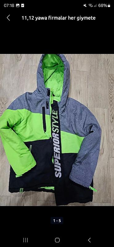 Uşaqlar üçün digər geyimlər: Uşaq geyimləri dəsti - Mavi, yumşaq və tüklü parça ilə xalat – — 19