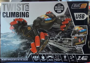 Dečiji električni automobili: Twist Climbing RC Car 360 Auto na daljinski 360 Materijal — 2