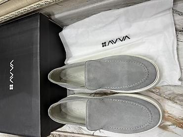 Мокасины и лоферы: Лоферы, 41.5, 42, Новый, цвет - Серый, Самовывоз, Платная доставка — 3