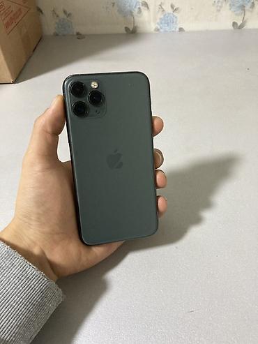 Уюлдук телефондор жана аксессуарлар: IPhone 11 Pro, Колдонулган, 64 ГБ, Matte Midnight Green, Стилус, 97 % — 2