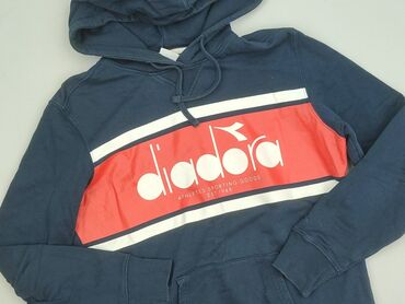 buty na traktorze ccc: Diadora, Bluza z kapturem dla mężczyzn, rozmiar L