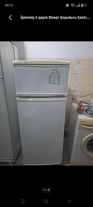 dispenser satilir: İşlənmiş 2 qapılı Stinol Soyuducu Satılır, rəng - Qırmızı, Dispenserli — 3
